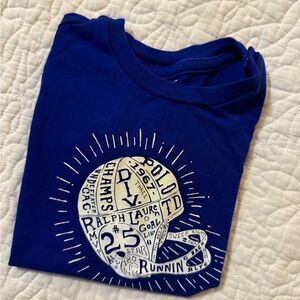 12 month blue polo tshirt